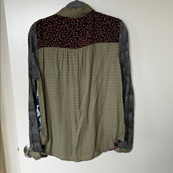 Maeve Multicolor Patterned Blouse - Picture 3 of 3